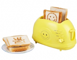 2 slice cool touch toaster with burned logo function KL-CSLT103